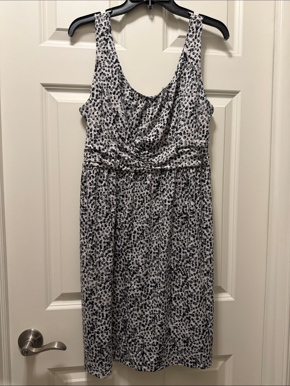 GUC Faded Glory gray dots sundress. Size L.